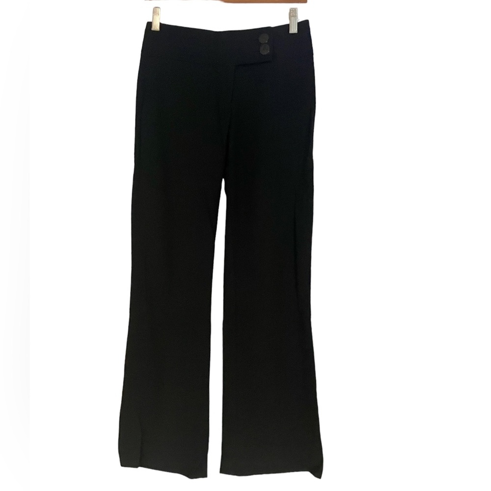 Black Double Button Bebe Slacks - image 1